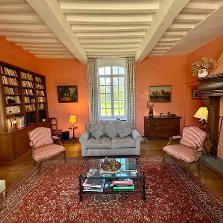 Grande Maison De Famille-piscine Chauffee-tennis-domaine De La Ferme De Mahomet Villa Glicourt